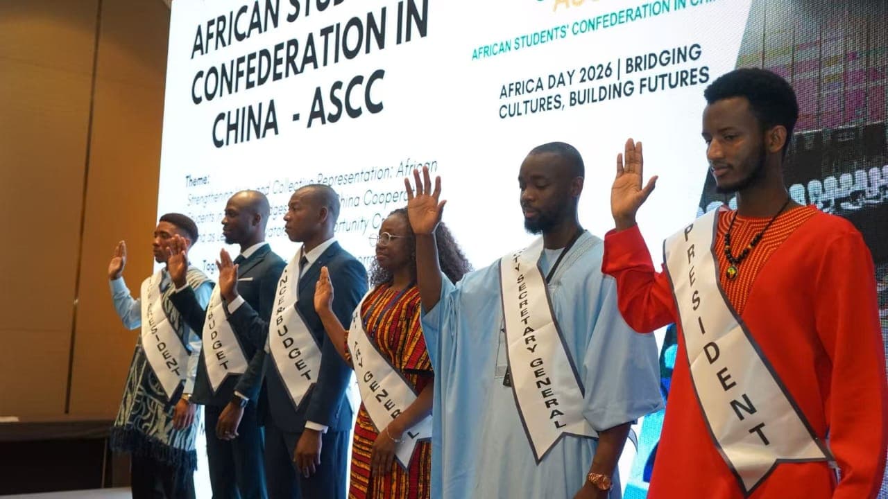 ASCC officeholders taking part in the leadership ceremony